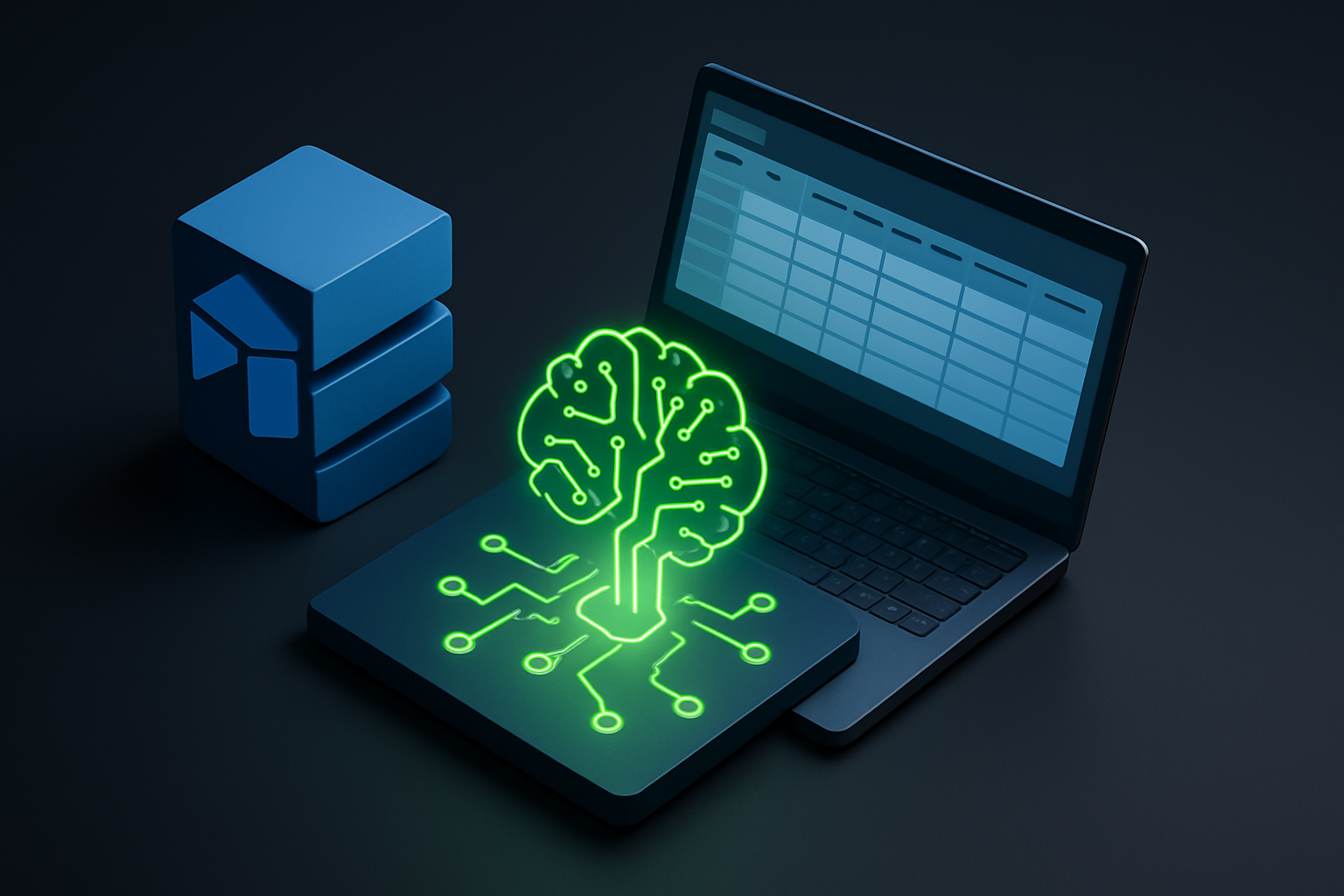 Logo Airtable - plateforme no-code de gestion de bases de données